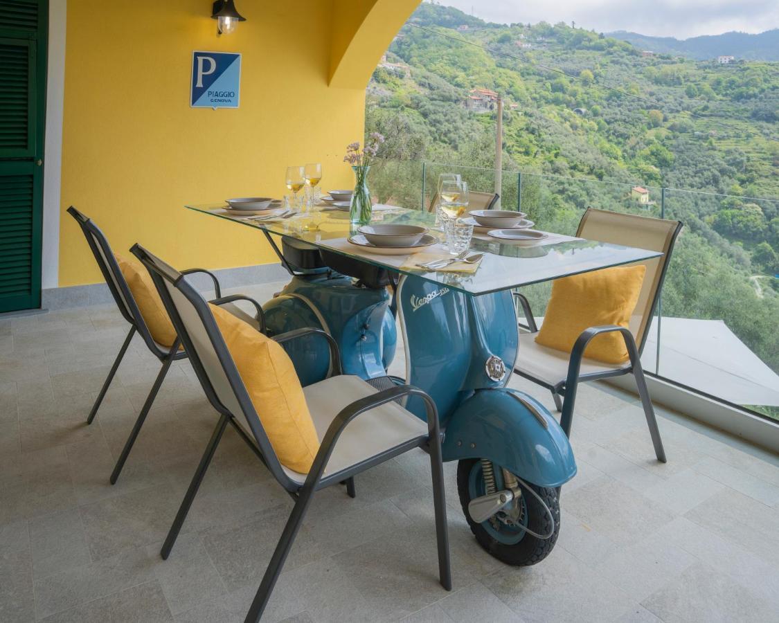 Vespa Apartments Moneglia Eksteriør billede